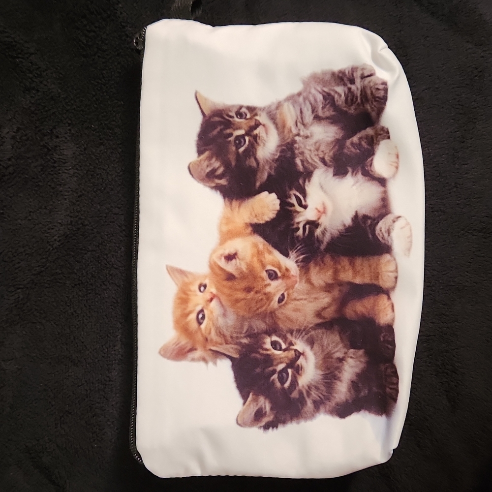 NEW - Cosmetic Bag, Storage Bag - CATS